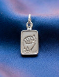 Sterling Silver A Letter Initial Alphabet in ASL Name Personalized 925 Silver