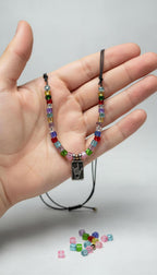 Pewter pendant featuring a hand  ILY in American Sign Language